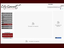 Tablet Screenshot of citygourmet.pt